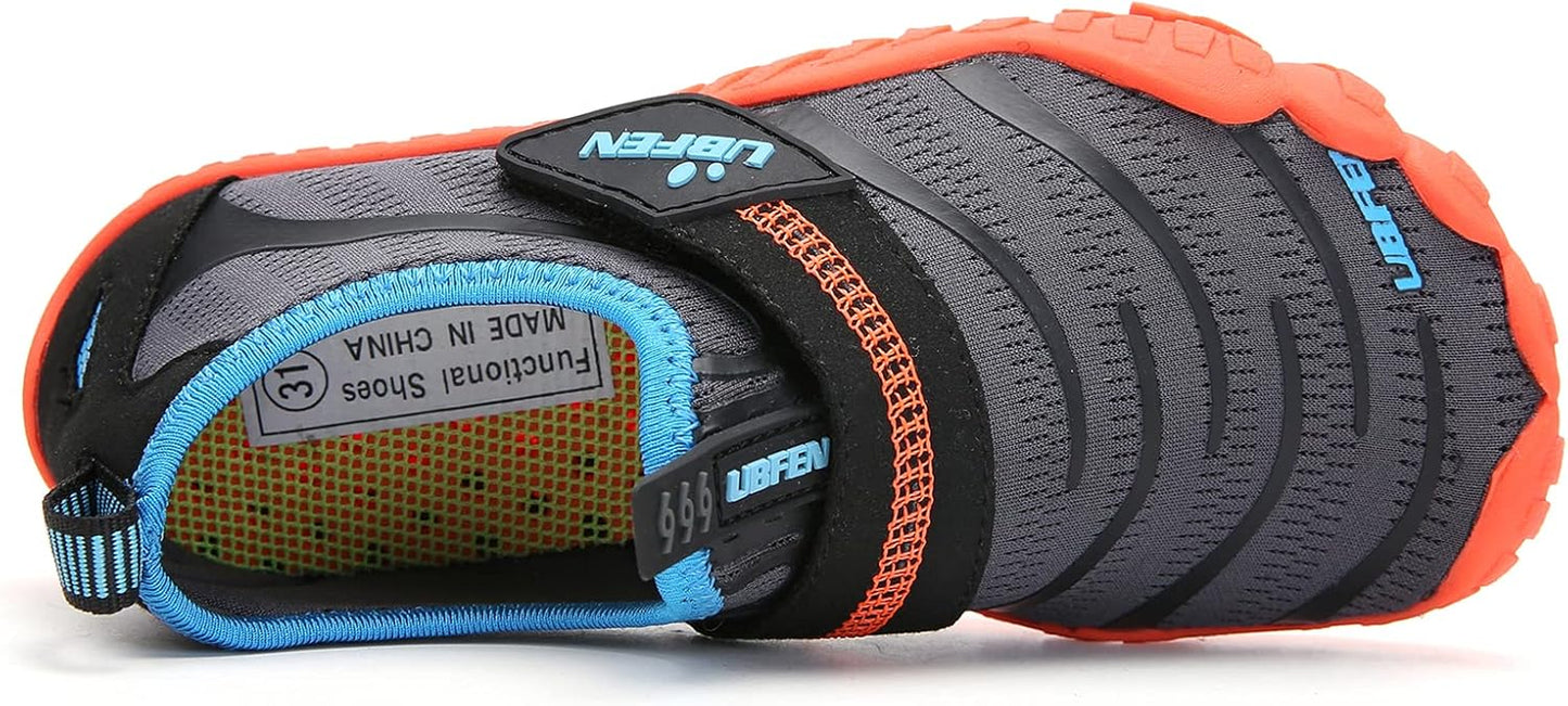 Water Shoes for Kids Boys Girls Aqua Socks Barefoot Beach Sports Swim Pool Quick Dry Lightweight Toddler Little Big Kid